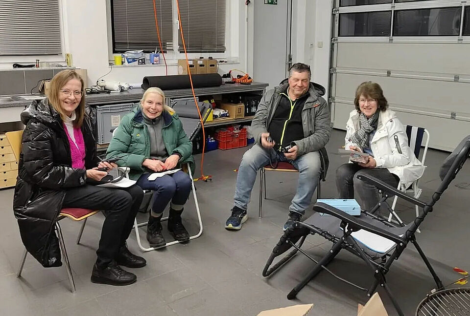 Dienstabend Digitalfunk beim DRK Münzesheim